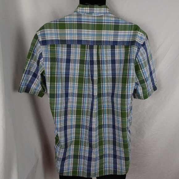 Quiksilver Men Button up Plaid Shirt Size M - Picture 2 of 6